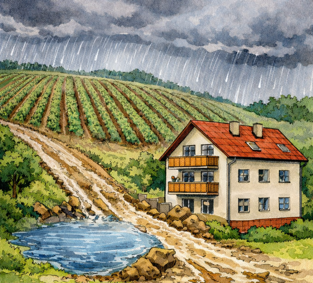 § 37 WHG - Schadensersatzanspruch in Zusammenhang mit wild abfließendem Wasser