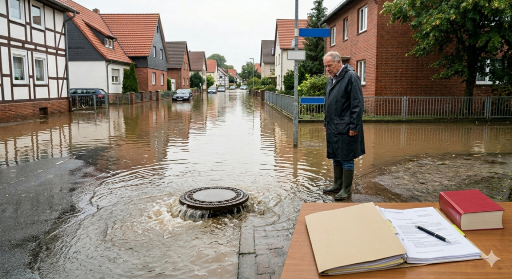Überschwemmung durch mangelhafte Kanalisation – öffentlich-rechtlicher Folgenbeseitigungsanspruch